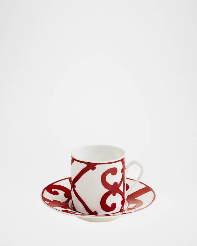 Balcon du Guadalquivir Coffee Cup & Saucer, 3.2 oz.
